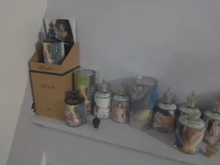 Collezione completa bottiglie vuote J.Rose