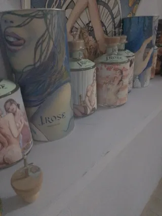 Collezione completa bottiglie vuote J.Rose