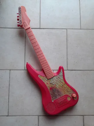 Chitarra Winx Bloom Anni 2000 Vintage