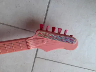 Chitarra Winx Bloom Anni 2000 Vintage