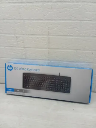 Teclado HP Español QWERTY USB Negro/Gris