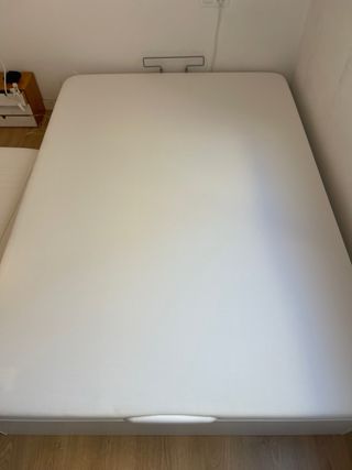 Canapé abatible madera blanco + Colchón