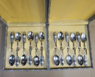 12 Cucchiaini Vintage