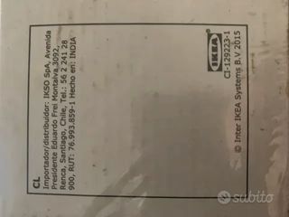 Set 8 Piedini CAPITA IKEA 8 cm Bianchi