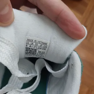 Adidas Campus Mujer Talla 37 1/3 Verde