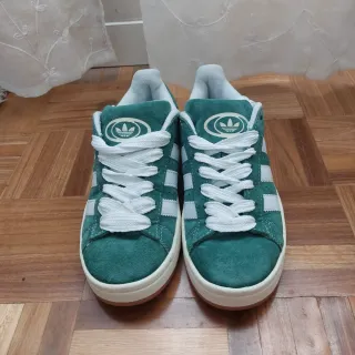 Adidas Campus Mujer Talla 37 1/3 Verde