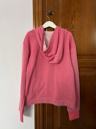 Sudadera Nike con capucha rosa niña talla 12-13