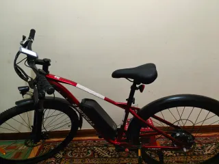 Bicicleta Eléctrica Roja