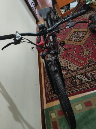 Bicicleta Eléctrica Roja