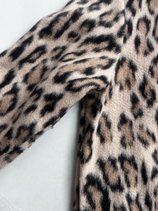 Sudadera Zara animal print polar