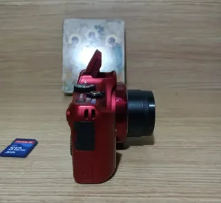 Cámara Canon Roja Zoom Lens 16x IS,sx170is