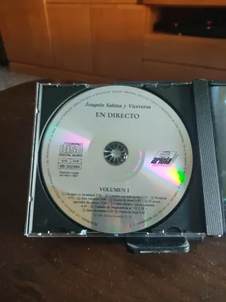 CD. Joaquín Sabina Y Viceversa: En Directo.