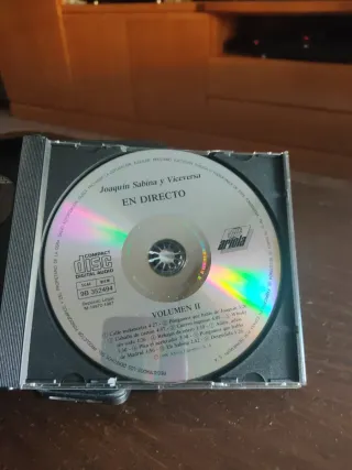 CD. Joaquín Sabina Y Viceversa: En Directo.