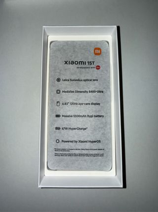 Xiaomi 15T 256GB Negro