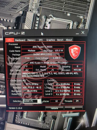 PC Gaming Ryzen 9 3900X RTX 3080 64GB RAM