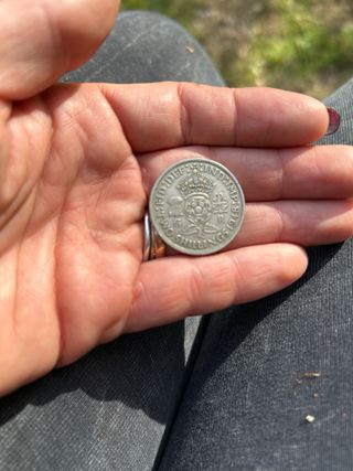 Moneta Giorgio VI Regina