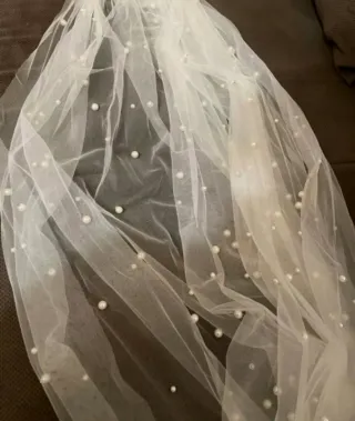 Velo de novia de 3 metros