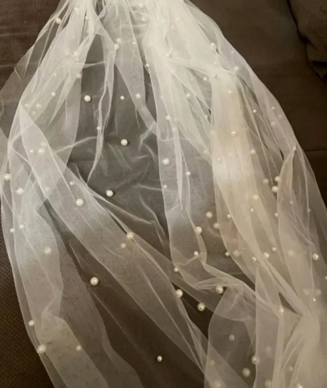 Velo de novia de 3 metros