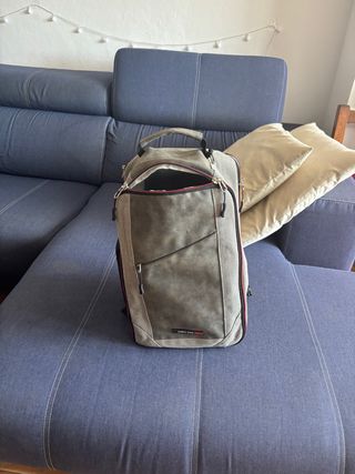 Zaino da cabina + 2 borse comprimibili per vestiti