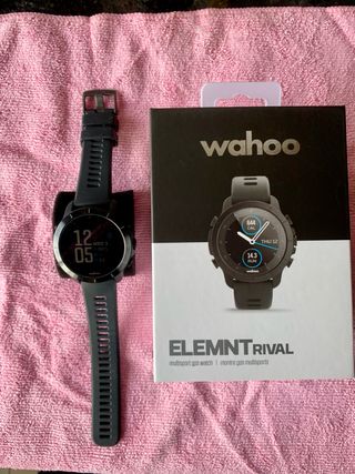 Reloj Wahoo Elemnt Rival Negro/Gris