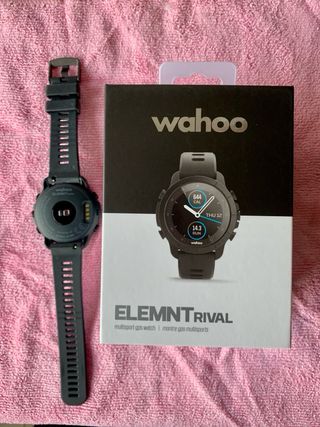 Reloj Wahoo Elemnt Rival Negro/Gris