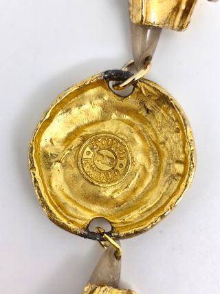 Pendientes vintage Edouard Rambaud dorados