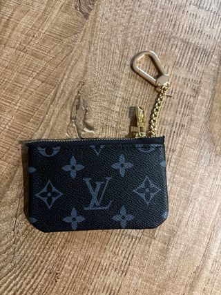 Portachiavi LV Monogram Nero