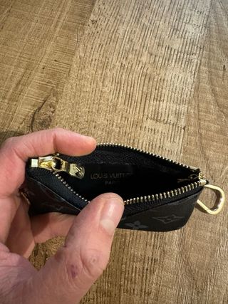 Portachiavi LV Monogram Nero