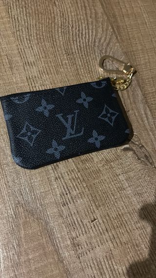 Portachiavi LV Monogram Nero