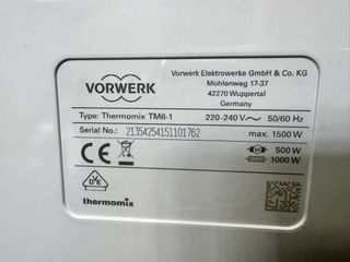 Thermomix TM6 en excelente estado