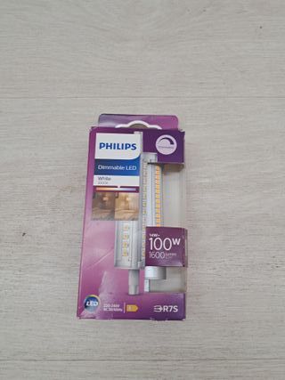 Philips - Bombilla LED Lineal, 100W, Lineal R7S 118 mm