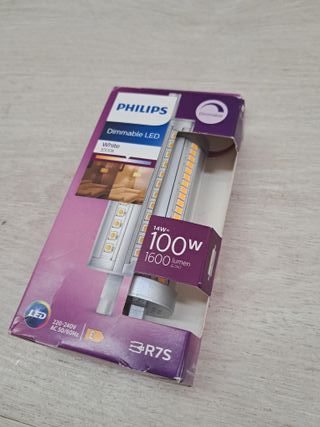 Philips - Bombilla LED Lineal, 100W, Lineal R7S 118 mm