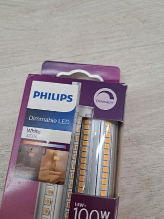 Philips - Bombilla LED Lineal, 100W, Lineal R7S 118 mm