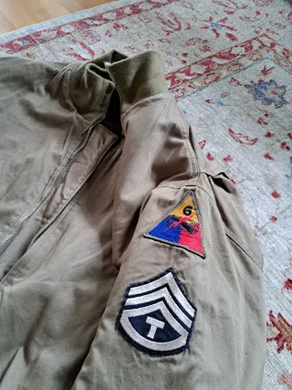 Chaqueta Tanker Carrista Estadounidense