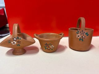 Figuras artesanales de cerámica