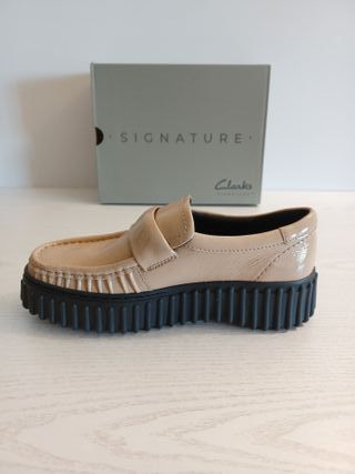 Mocasines Clarks Torhill Moc Talla 37 Beige