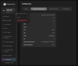 Teclado Keychron K10 HE ISO-ES 100%