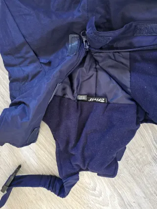 Mono de esquí azul marino