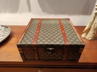 6 Vasos Whisky Cristal Bohemia estuche de Madera