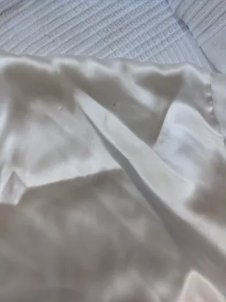 Camisa seda Adolfo Domínguez blanco roto