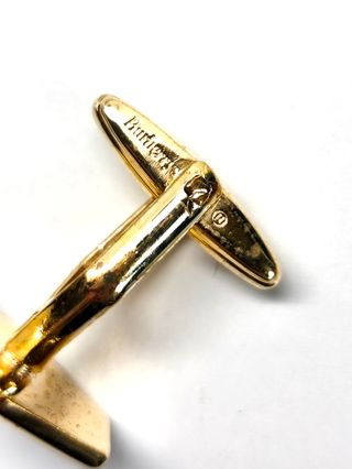 Gemelos Burberry Vintage Dorados