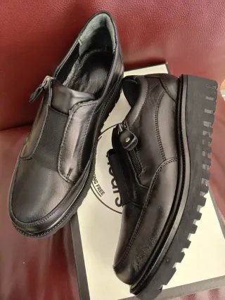 Zapatos de piel 48 horas talla 37