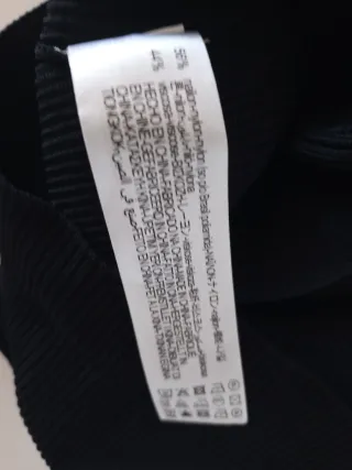 Top Zara Lazo Blanco Negro