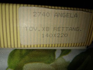 Tovaglia nuova  completa rettangolare da 8 italy