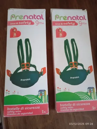 Arnés Prenatal para bebé sin usar