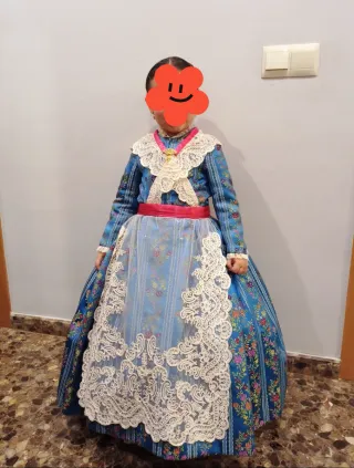 Traje Fallera Manga Larga