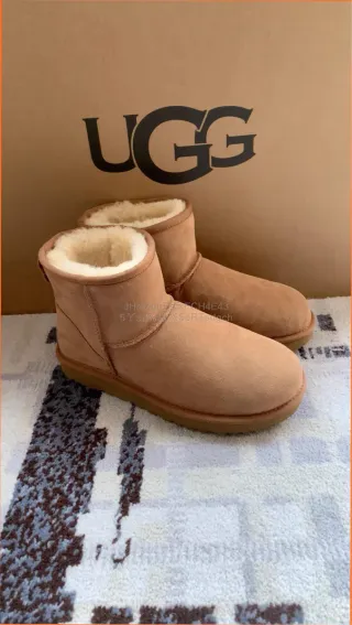 Botas UGG Mujer Talla 37 Beige/Marrón