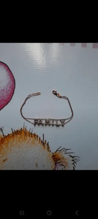 Bracciale FAMILY zirconi argento