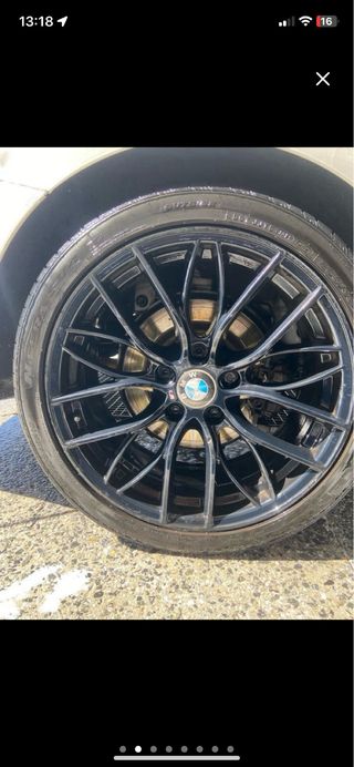 Llantas BMW con neumáticos nuevos