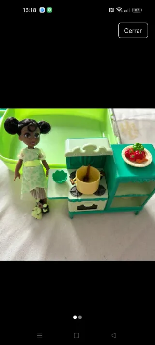 Muñeca Disney Animators Tiana